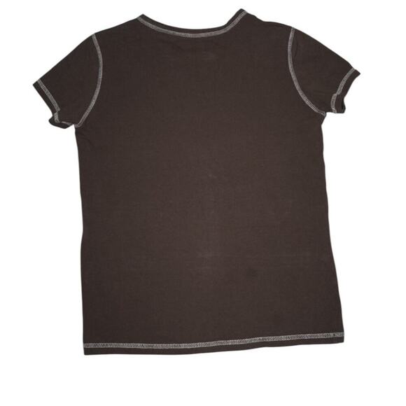 Def Leppard Band Tee Brown Graphic Rock T-Shirt by Goodie Two Sleeves Women’s XS - Picture 2 of 6